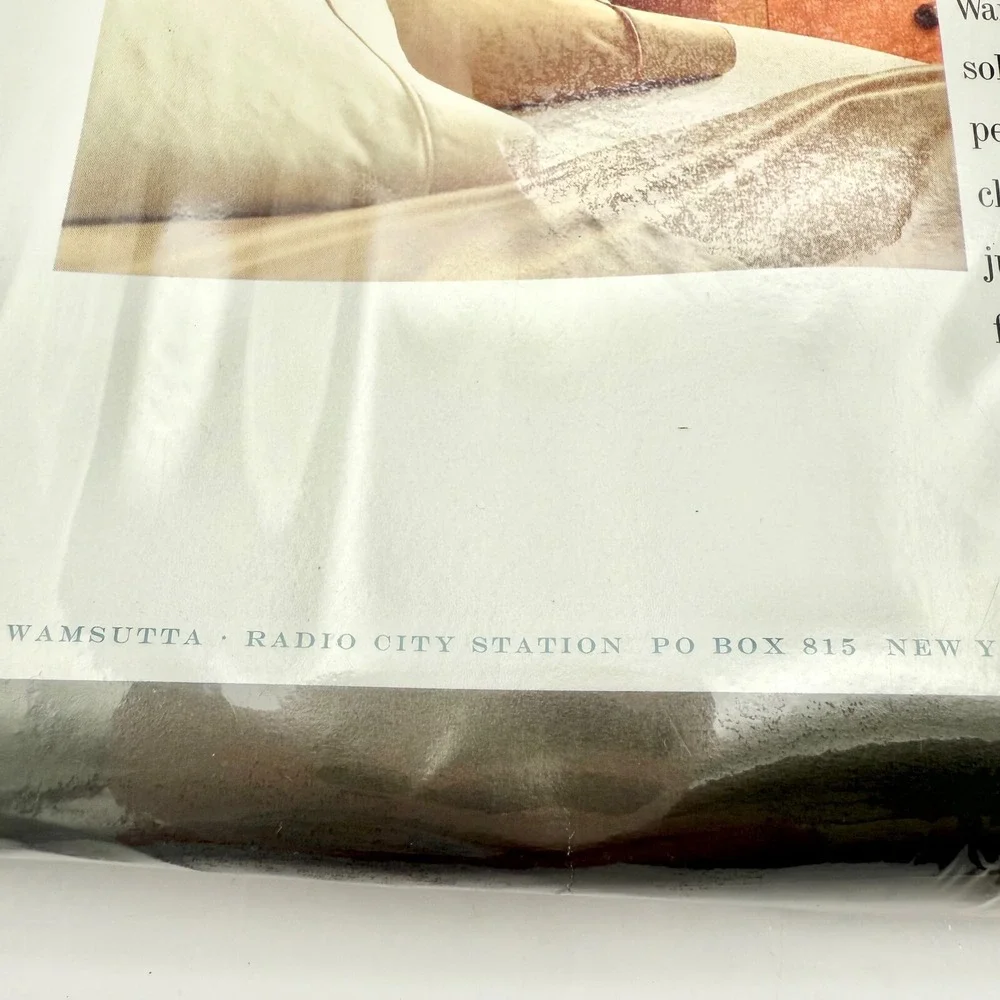 Wamsutta Elite Sateen Twin Flat Sheet 100% Pima Cotton 250 TC Made in USA Cinder